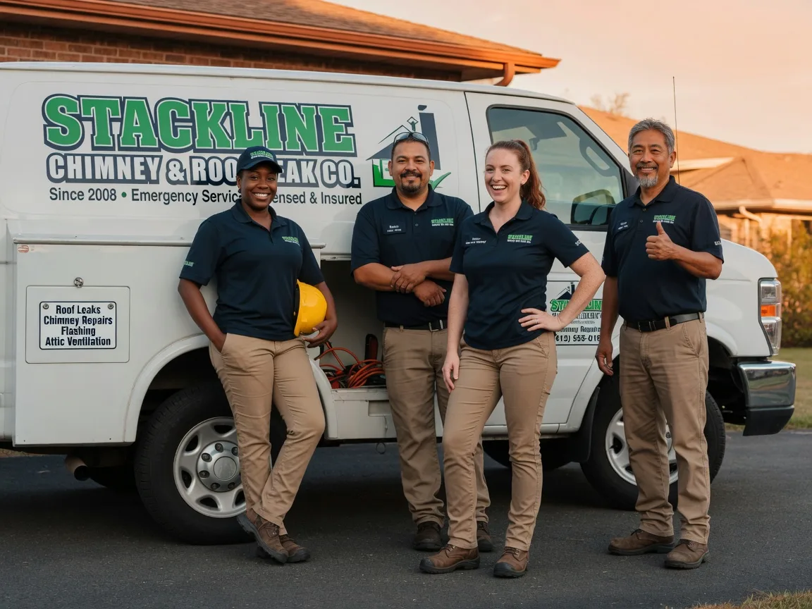 Chimney flashing repair company in Bernie, MO